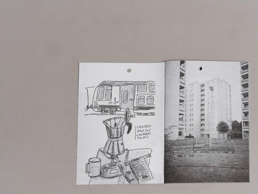 Sous les arbres il pleut à contre temps - LLT2 zine