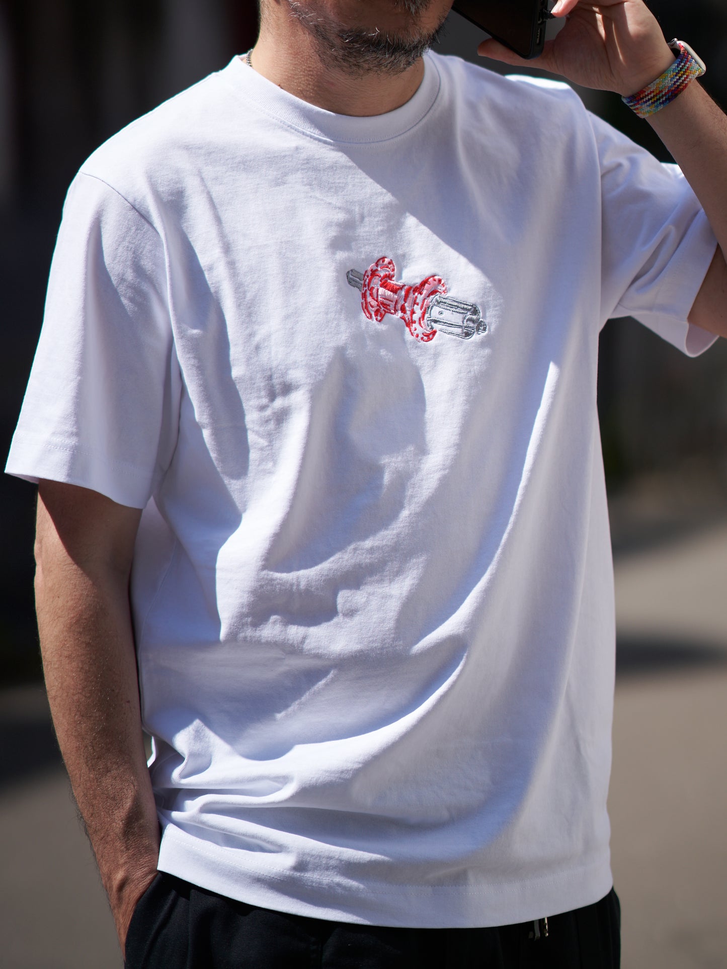 Pink hub T-shirt